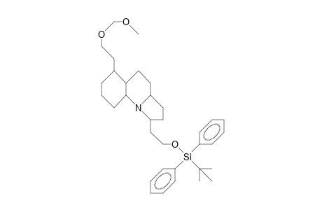 2-(1a,2,3,3Aa, 4,5,5ab,6a,7,8,9,9ab-dodecahydro-6-meomeoet-pyrrolo[1,2-A]quinol-1-yl)-ethane diphenyl-tert-butylsilyl ether