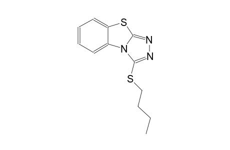 3-(butylsulfanyl)[1,2,4]triazolo[3,4-b][1,3]benzothiazole