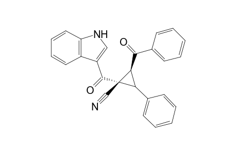 Cis-2-benzoyl-1-(1H-indole-3-carbonyl)-3-phenyl-cyclopropanecarbonitrile