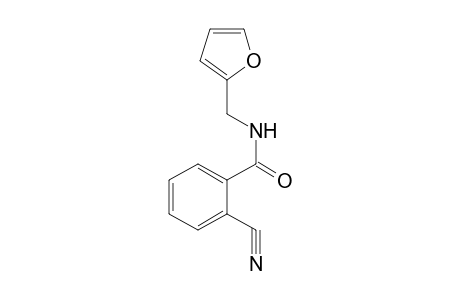 2-cyano-N-(furan-2-ylmethyl)benzamide