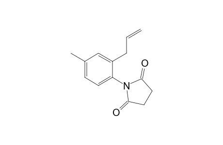 1-(2-allyl-4-methylphenyl)pyrrolidine-2,5-dione
