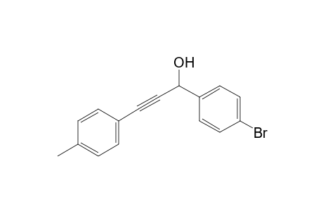 1-(4-Bromophenyl)-3-(p-tolyl)prop-2-yn-1-ol