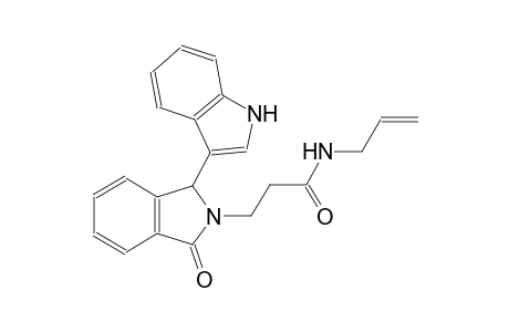 1H-isoindole-2-propanamide, 2,3-dihydro-1-(1H-indol-3-yl)-3-oxo-N-(2-propenyl)-