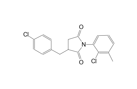 2,5-pyrrolidinedione, 1-(2-chloro-3-methylphenyl)-3-[(4-chlorophenyl)methyl]-