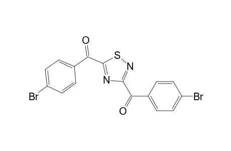 (4-bromophenyl)-[5-(4-bromophenyl)carbonyl-1,2,4-thiadiazol-3-yl]methanone