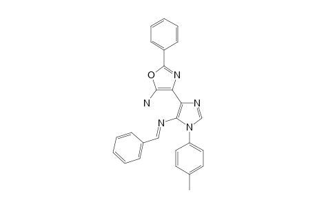 5-AMINO-2-PHENYL-4-(1-P-METHYLPHENYL-5-PHENYLIDENEAMINOIMIDAZOL-4-YL)-1,3-OXAZOLE