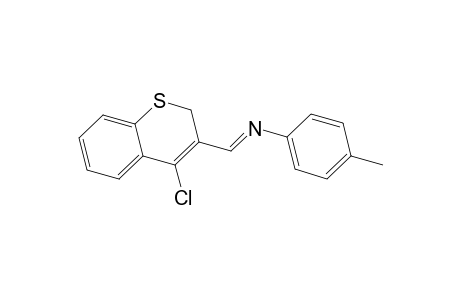 [1-(4-Chloro-2H-thiochromen-3-yl)-meth-(E)-ylidene]-p-tolyl-amine
