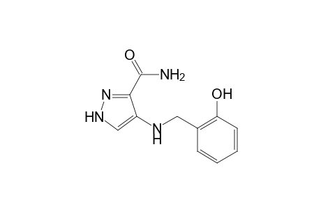 1H-Pyrazole-3-carboxamide, 4-[[(2-hydroxyphenyl)methyl]amino]-