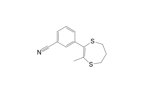 3-(3-Methyl-6,7-dihydro-5H-[1,4]dithiepin-2-yl)benzonitrile