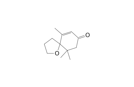 6,10,10-Trimethyl-1-oxaspiro[4.5]dec-6-en-8-one