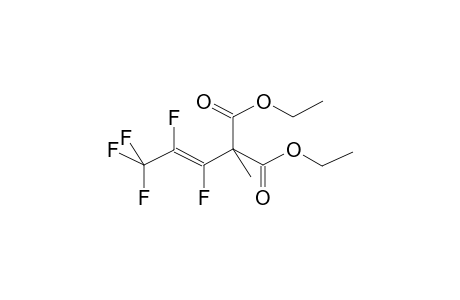 TRANS-2-ETHOXYCARBONYL-2-METHYL-3,4,5,5,5-PENTAFLUORO-3-PENTENOIC ACID,ETHYL ESTER