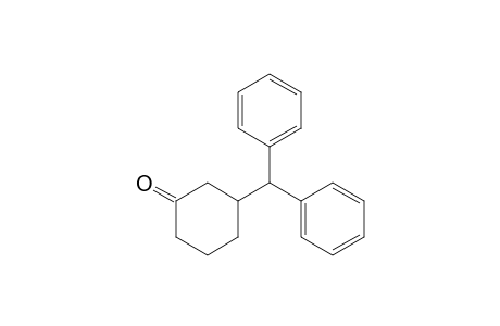 3-(Diphenylmethyl)cyclohexanone