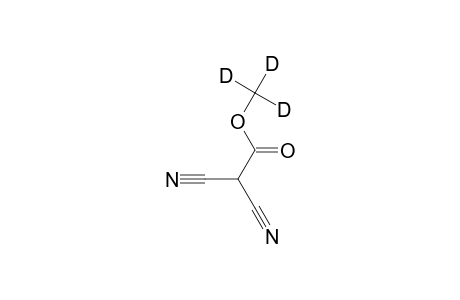 Acetic acid, dicyano-, methyl-D3 ester