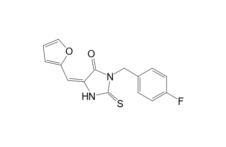 N(3)-(4'-Fluorobenzyl)-5-(furylmethylidene)-2-thioxo-4-imidazolidinone