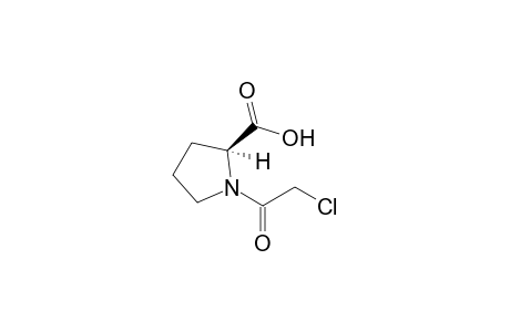 (2S)-1-(2-chloranylethanoyl)pyrrolidine-2-carboxylic acid