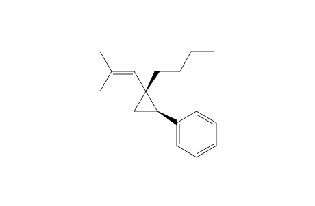 r-1-Butyl-1-(2-methyl-1-propenyl)-c-2-phenylcyclopropane