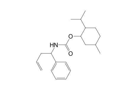 2-Isopropyl-5-methylcyclohexyl 1-phenylbut-3-enylcarbamate