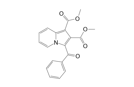 3-Benzoylindolizine-1,2-dicarboxylic acid dimethyl ester