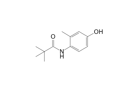 2,2-Dimethyl-N-(2-methyl-4-oxidanyl-phenyl)propanamide
