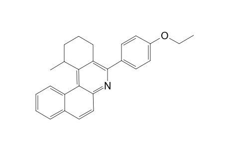5-(4-Ethoxyphenyl)-1-methyl-1,2,3,4-tetrahydrobenzo[a]phenanthridine