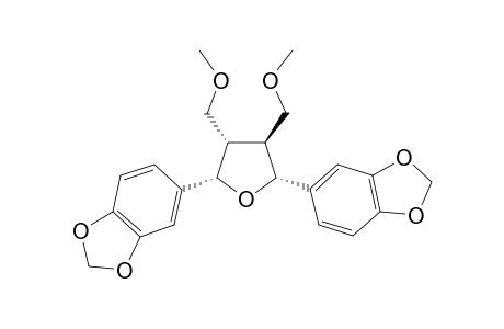 URINALIGRAN;(7S,8S,7'R,8'S)-9,9'-DIMETHOXY-3,4:3',4'-BIS-(METHYLENEDIOXY)-7,7'-EPOXYLIGNAN