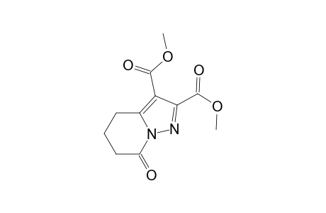 Pyrazolo[1,5-a]pyridine-2,3-dicarboxylic acid, 4,5,6,7-tetrahydro-7-oxo-, dimethyl ester