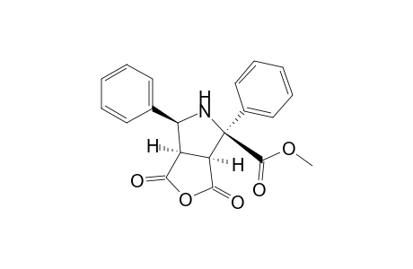 1H-Furo[3,4-c]pyrrole-4-carboxylic acid, hexahydro-1,3-dioxo-4,6-diphenyl-, methyl ester, (3a.alpha.,4.beta.,6.beta.,6a.alpha.)-(.+-.)-