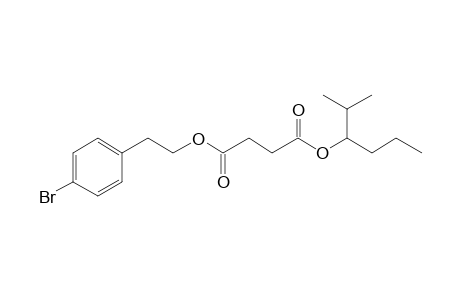 Succinic acid, 4-bromophenethyl 2-methylhex-3-yl ester