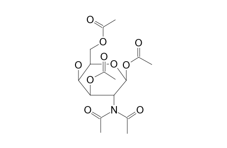 Tetrahydropyran-2,4,5-triol-6-methanol-3-amine, N,N-diacetyl, 2,6-diacetate