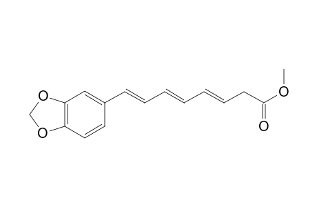 Methyl 8-(3,4-methylenedioxyphenyl)-3,5,7-octatrienecarboxylate