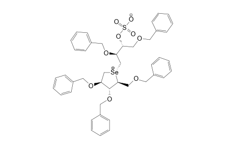 2,3,5-TRI-O-BENZYL-1,4-DIDEOXY-1,4-[[(2S,3S)-2,4-DI-(BENZYLOXY)-3-(SULFOXY)-BUTYL]-EPISELENONIUMYLIDENE]-D-ARABINITOL-INNER-SALT