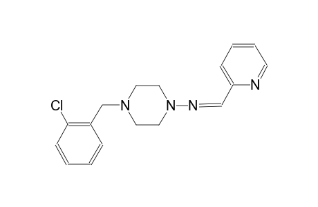 1-piperazinamine, 4-[(2-chlorophenyl)methyl]-N-[(Z)-2-pyridinylmethylidene]-