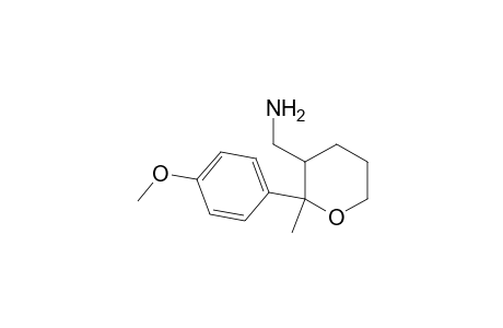[2-(4'-Methoxyphenyl)-2-methyl-perhydropyran-3-yl]methylamine