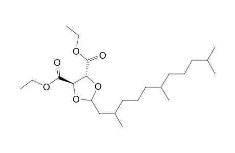 1,3-Dioxolane-4,5-dicarboxylic acid, 2-(2,6,10-trimethylundecyl)-, diethyl ester