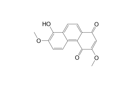 8-Hydroxy-3,7-dimethoxy-1,4-phenanthrenequinone