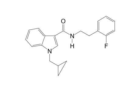 1-Cyclopropylmethyl-N-[2-(2-fluorophenyl)ethyl]-1H-indole-3-carboxamide