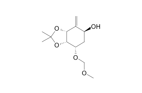 (3aR,5S,7S,7aS)-7-(methoxymethoxy)-2,2-dimethyl-4-methylene-5,6,7,7a-tetrahydro-3aH-1,3-benzodioxol-5-ol
