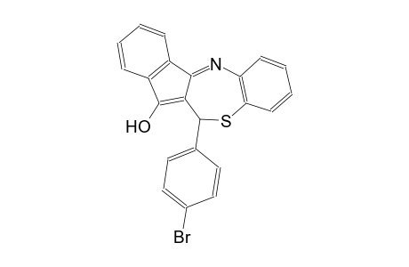 6H-indeno[2,1-c][1,5]benzothiazepin-7-ol, 6-(4-bromophenyl)-