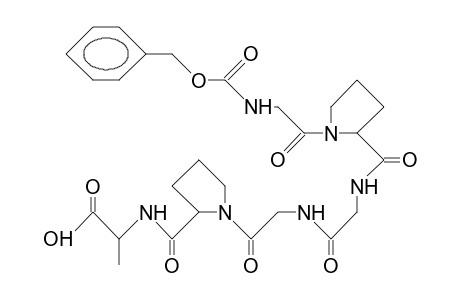 N-Benzyloxycarbonyl-glycyl-prolyl-glycyl-glycyl-prolyl-alanine