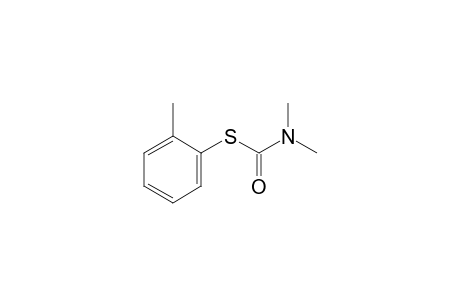 Carbamic acid, dimethylthio-, S-o-tolyl ester