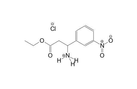 benzenemethanaminium, alpha-(2-ethoxy-2-oxoethyl)-3-nitro-, chloride