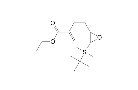 ETHYL-2-METHYLENE-6-(TERT.-BUTYLDIMETHYLSILYL)-5,6-EPOXY-(Z)-3-HEXENOATE