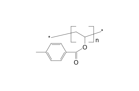 Poly(vinyl p-methylbenzoate)