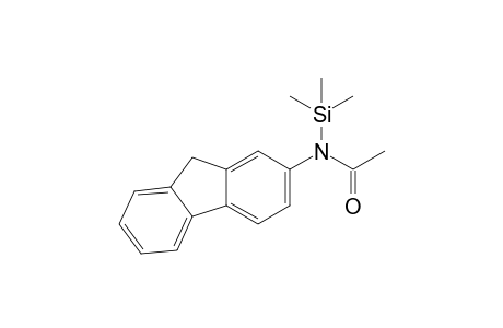 N-(2-fluorenyl)acetamide, 1TMS