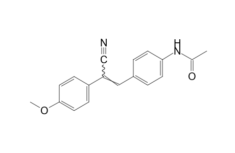 4'-(beta-cyano-p-methixystyryl)acetanilide