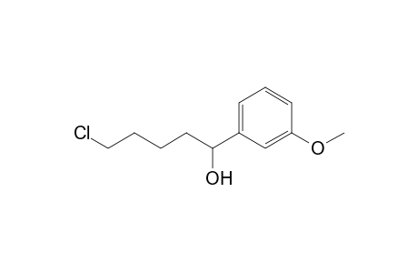 5-Chloro-1-(3-methoxyphenyl)-1-pentanol