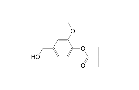 2,2-dimethylpropionic acid (2-methoxy-4-methylol-phenyl) ester