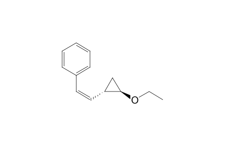 (Z)-[2-(trans-2-Ethoxycyclopropyl)ethenyl]benzene