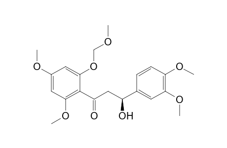 (R)-.beta.-Hydroxy-3,4,4',6'-tetramethoxy-2'-O-methoxymethyldihydrochalcone