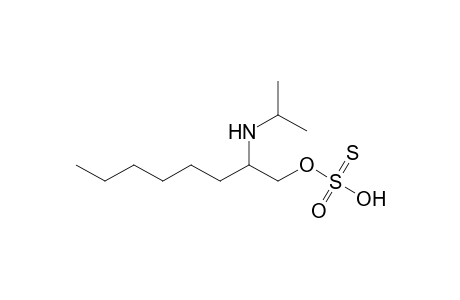 2-[(1'-Methylethyl)amino]-1-octane-thiosulfuric acid